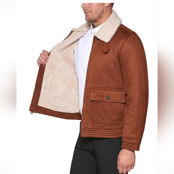 Club Room Men's Faux Suede Jacket - Picture 2 of 6